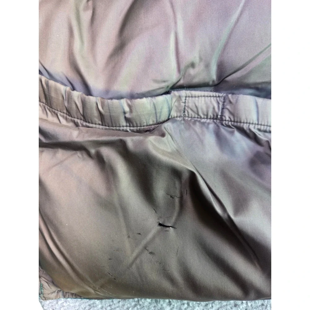 Vintage Cabela's Goose Down Puffer Vest Mens Large Green Insulated Outdoor